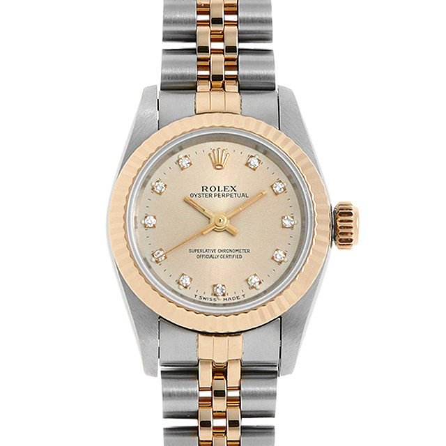 オイスターパーペチュアル 11Pダイヤ 67193G メイン画像