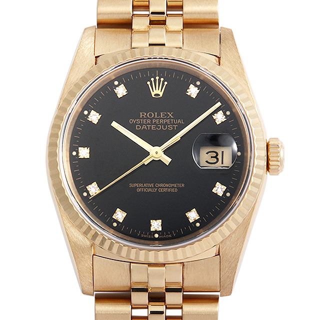 デイトジャスト 10Pダイヤ 16238G メイン画像