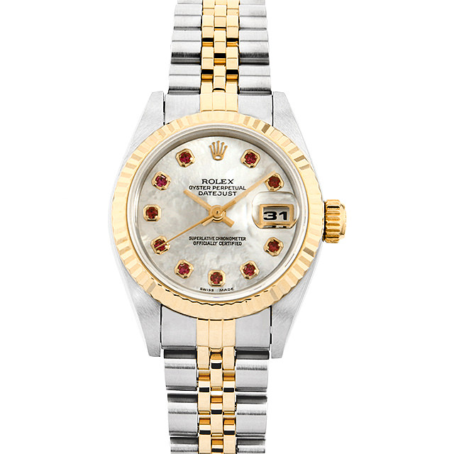 デイトジャスト 10Pルビー 69173NGR メイン画像