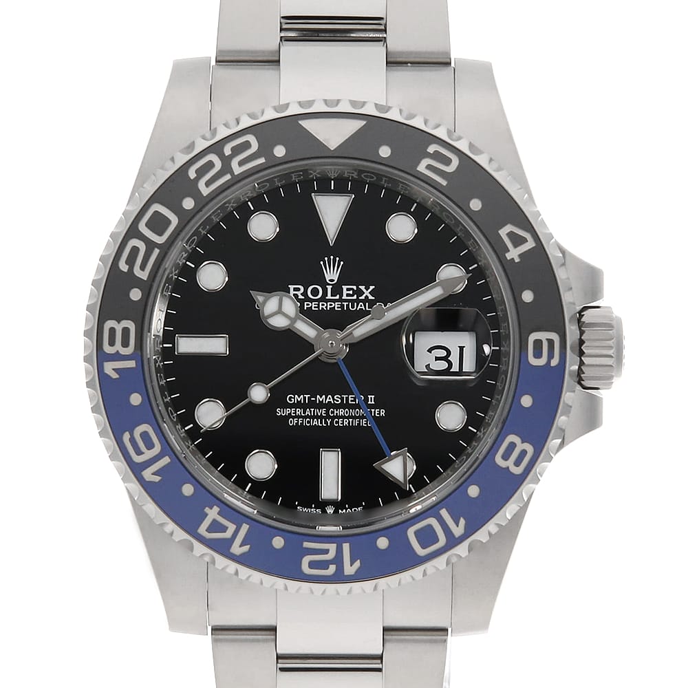 ロレックス GMTマスター 126710BLNR メンズ 中古