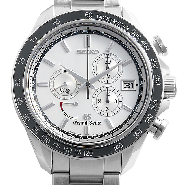 グランドセイコー スプリングドライブ クロノグラフ マスターショップ限定 SBGB001 中古 メンズ