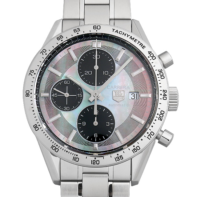 タグホイヤー カレラ ムーンパール 世界限定3000本 CV201P.BA0794 中古 メンズ