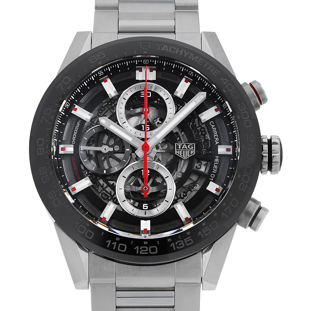 タグホイヤー カレラ キャリバー ホイヤー01 クロノグラフ CAR201V.BA0714 中古 メンズ