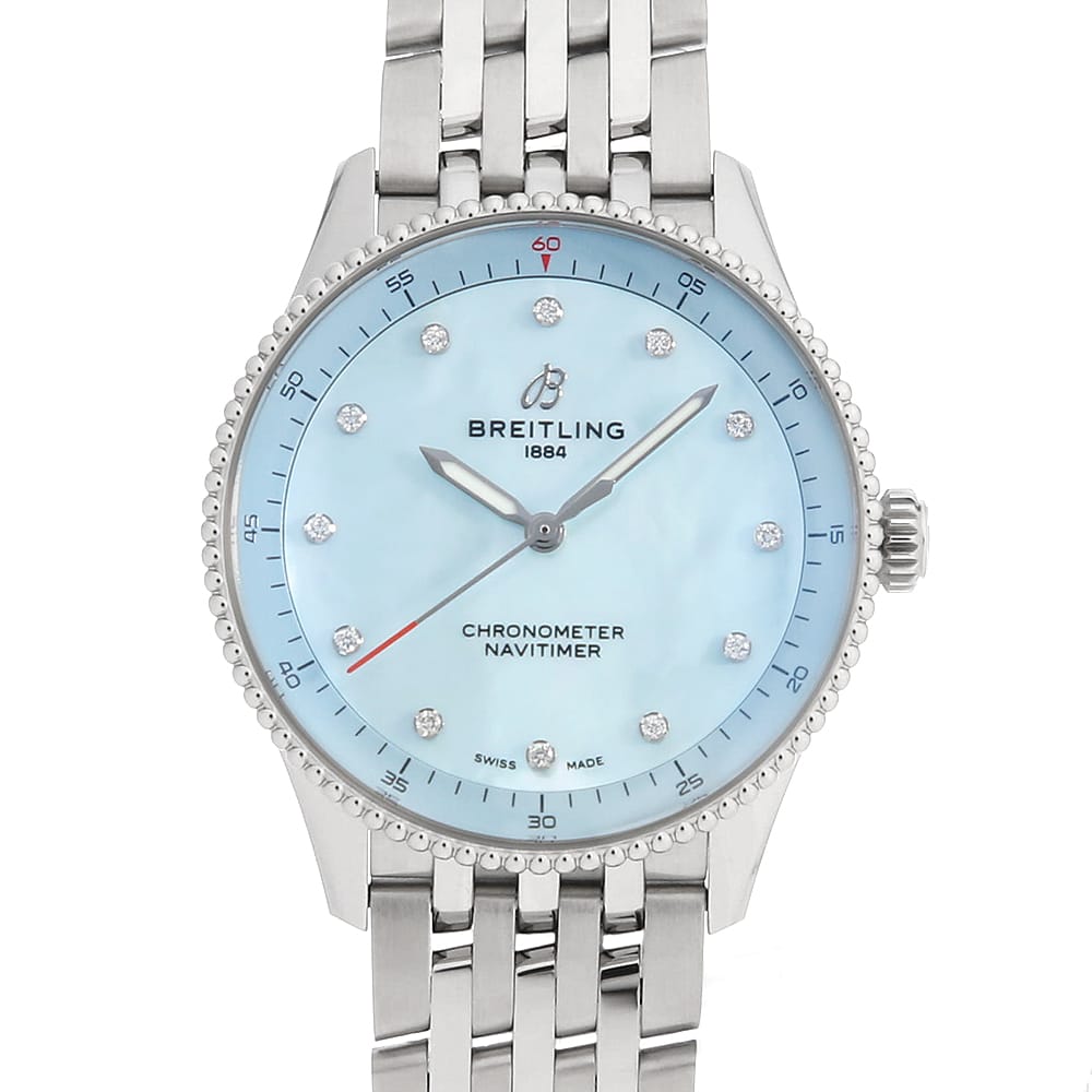 ブライトリング ナビタイマー A77320171C1A1(A77320) レディース 中古