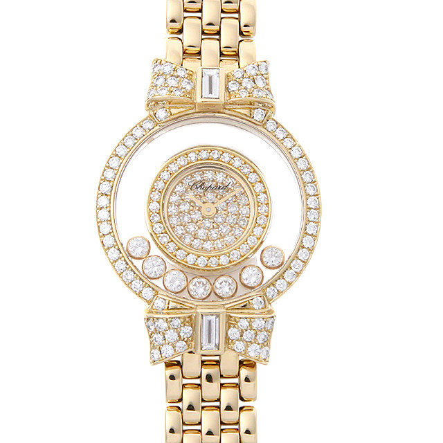 4097/1 Chopard（ショパール） ハッピーダイヤモンド リボン 全面