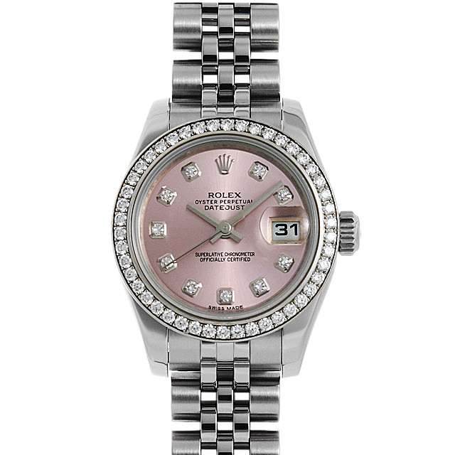 デイトジャスト ベゼルダイヤ 179384G メイン画像