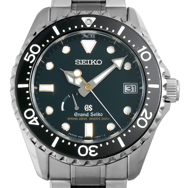 グランドセイコー スプリングドライブ ダイバー 横浜高島屋20本限定 SBGA137 中古 メンズ