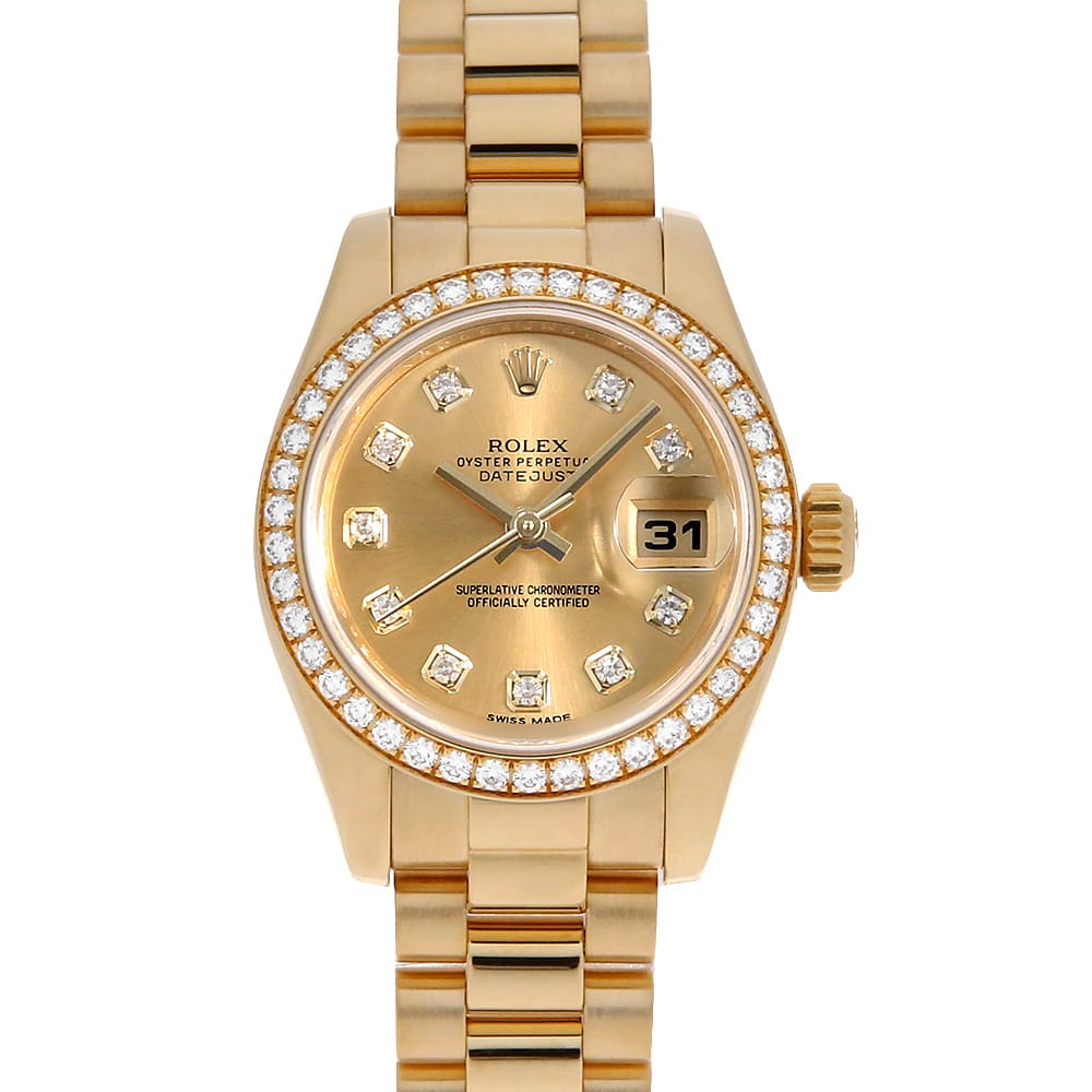 ロレックス デイトジャスト 179138G レディース 中古