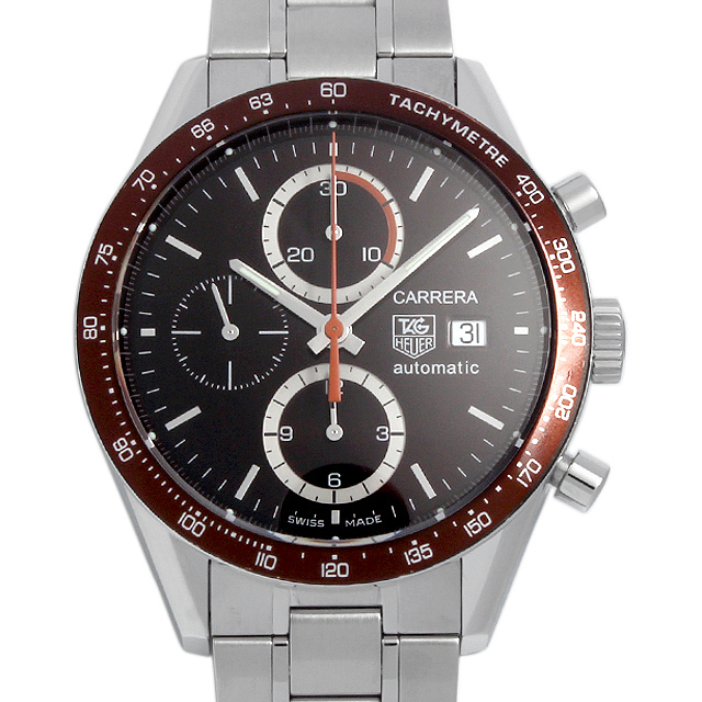 タグホイヤー カレラ タキメーター クロノグラフ CV2013.BA0786 中古 メンズ