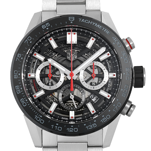 タグホイヤー カレラ キャリバー ホイヤー02 クロノグラフ CBG2A10.BA0654 中古 メンズ