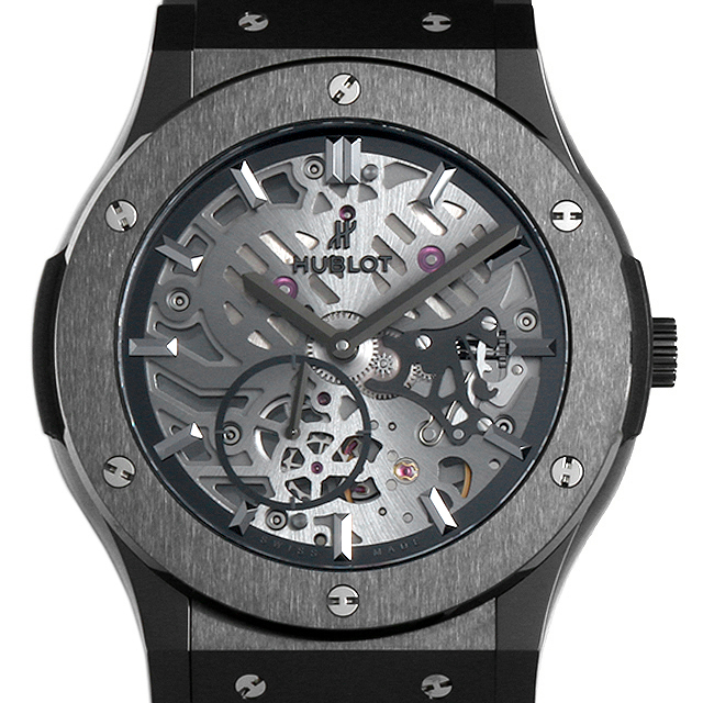 クラシック フュージョン クラシコ ウルトラシン スケルトン オールブラック 515.CM.0140.CM メイン画像