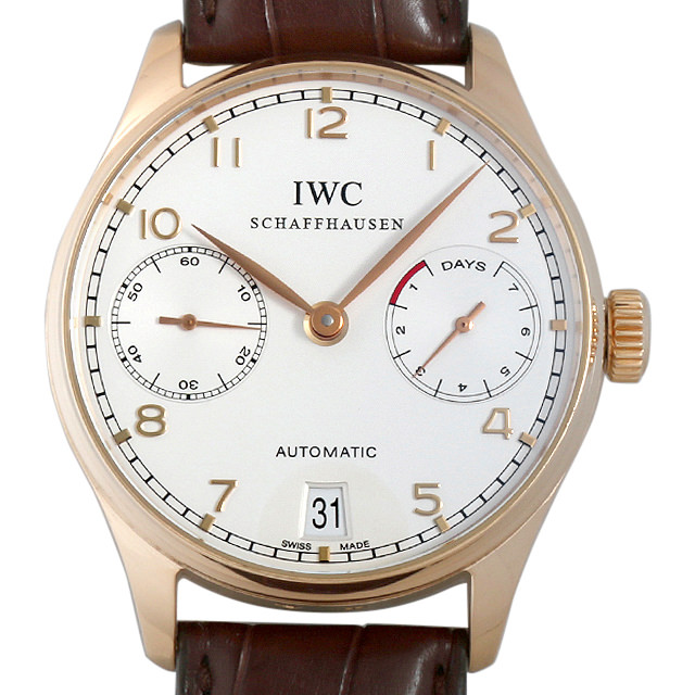 ポルトギーゼ オートマチック 7デイズ IW500101 メイン画像