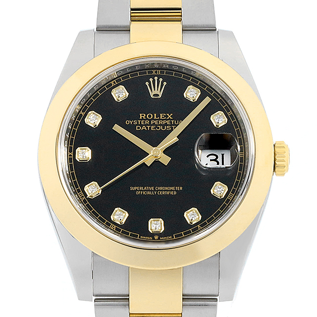 デイトジャスト41 10Pダイヤ 126303G メイン画像