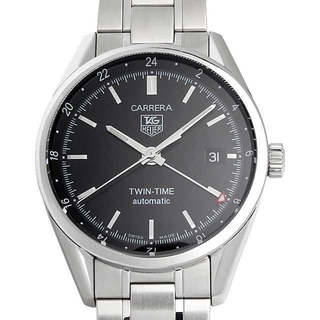 タグホイヤー カレラ ツインタイム キャリバー7 WV2115.BA0787 中古 メンズ