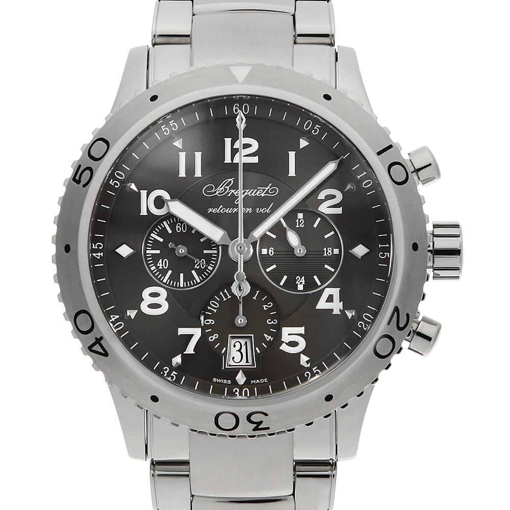 ブレゲ トランスアトランティック 3810ST/92/SZ9 メンズ 中古