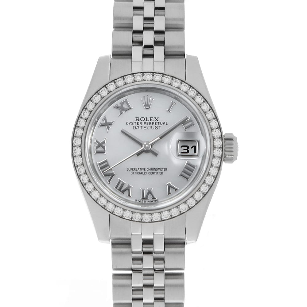 ロレックス デイトジャスト 179384NR レディース 中古