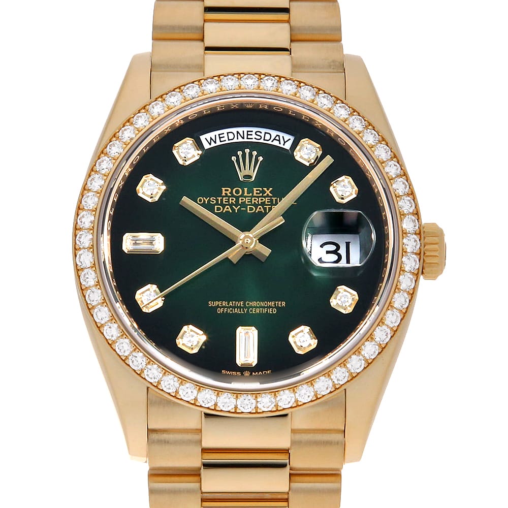 ロレックス デイデイト 128348RBR メンズ 中古