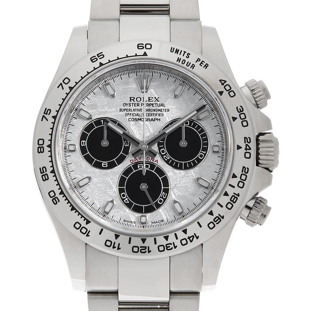 Rolex Cosmograph Daytona 116509METEO Meteorite × Black Random Serial Used Men's