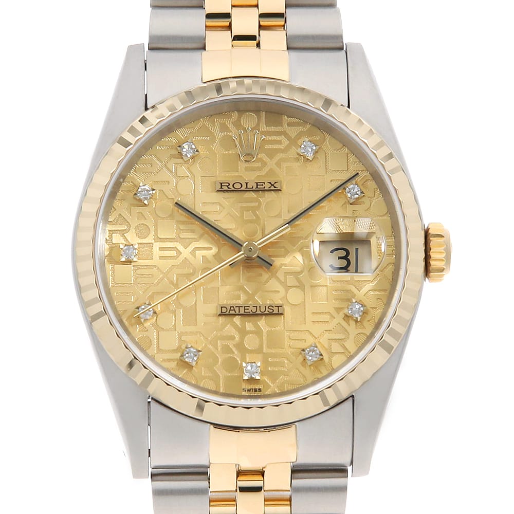 ROLEX Datejust 16233G Men's Used