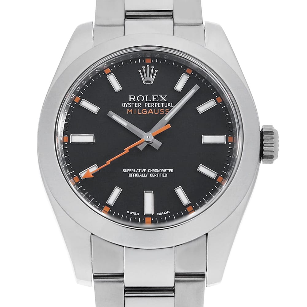 ロレックス ミルガウス 116400 メンズ 中古