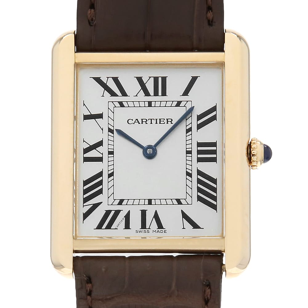 カルティエ タンクソロ W1018855 メンズ 中古