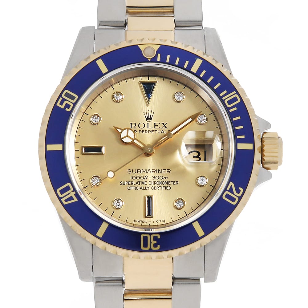 ロレックス サブマリーナ 16613SG メンズ 中古