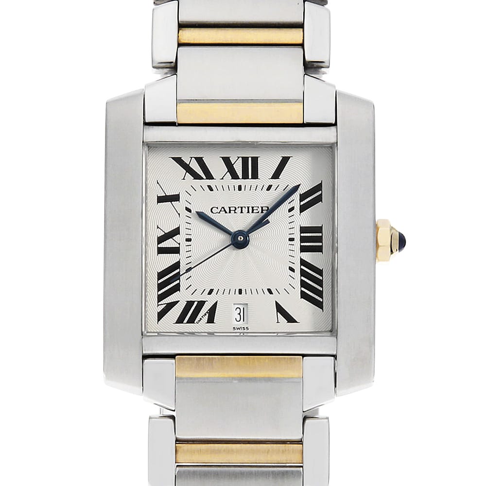 カルティエ タンクフランセーズ W51005Q4 メンズ 中古