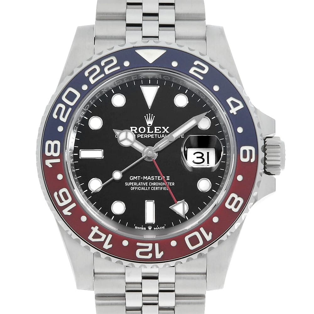 ロレックス GMTマスター 126710BLRO メンズ 中古