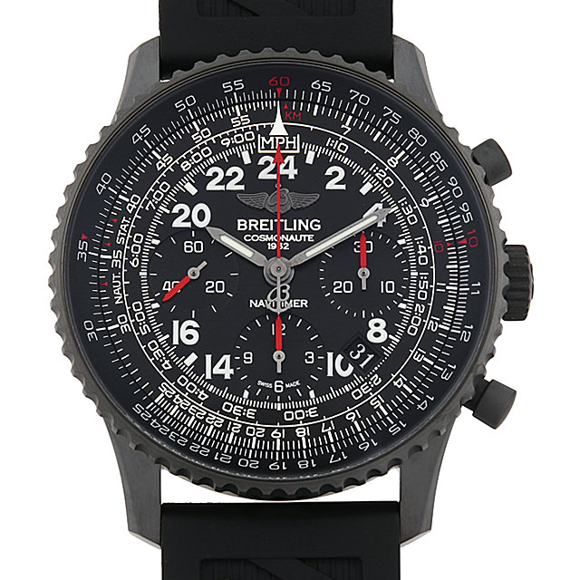 ナビタイマー コスモノート ブラックスチール 世界限定1000本 MB0210B6/BC79 メイン画像