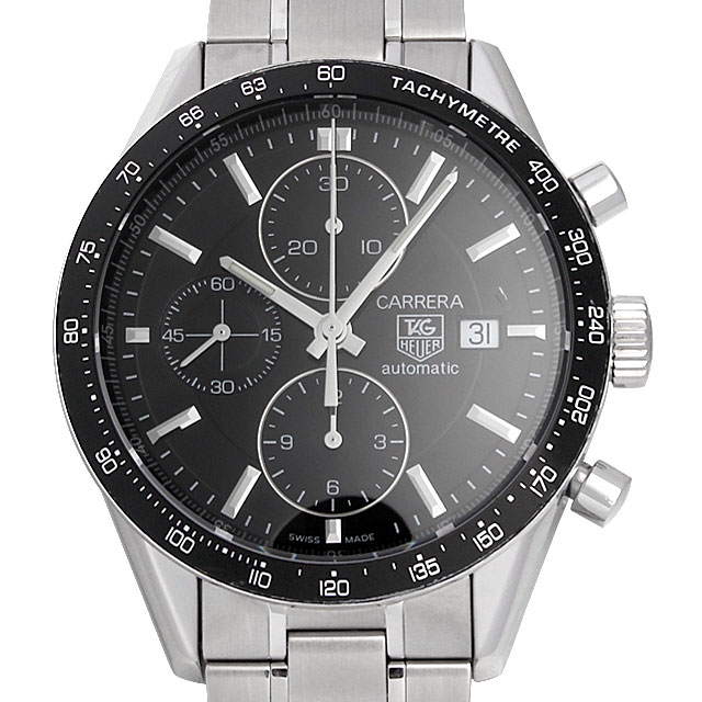 タグホイヤー カレラ タキメーター クロノグラフ CV201E.BA0786 中古 メンズ