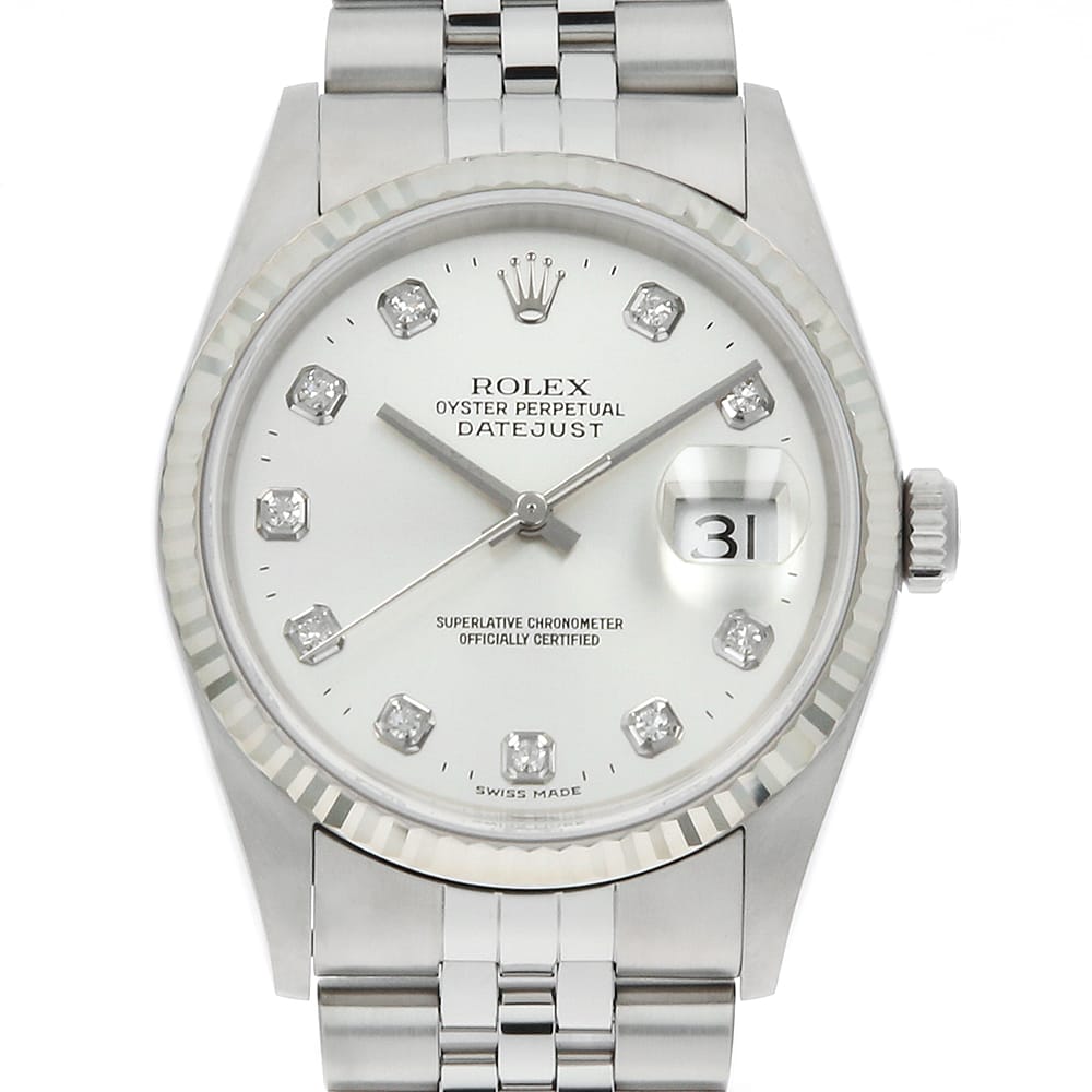 ROLEX Datejust 16234G Men's Used