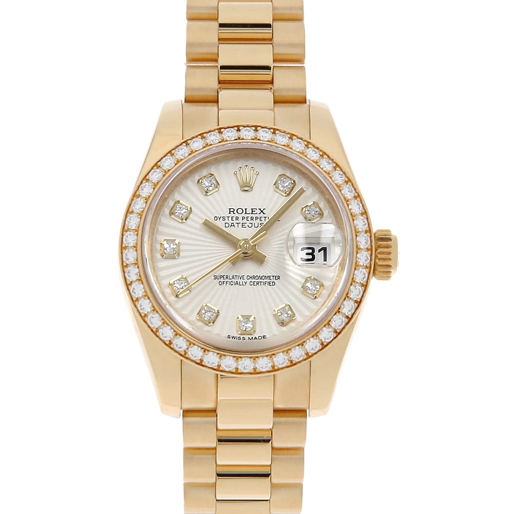 ロレックス デイトジャスト 179138G レディース 中古