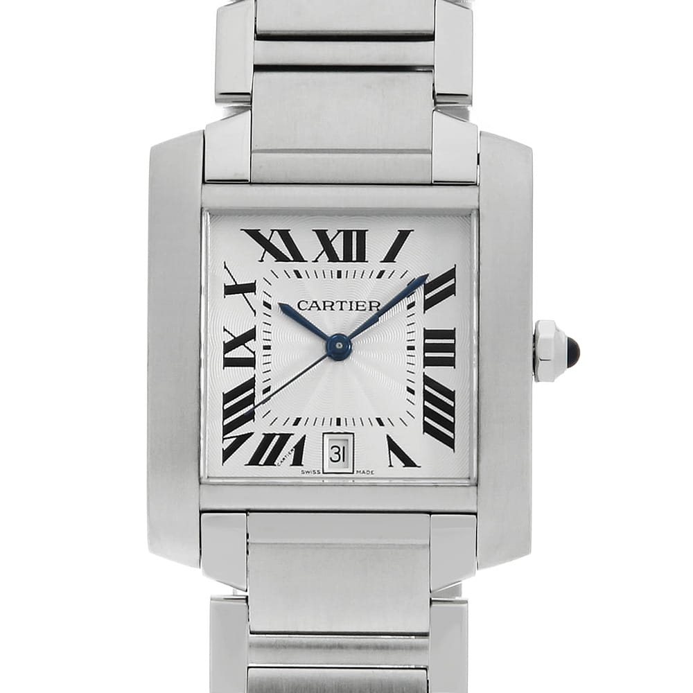 カルティエ タンクフランセーズ W51002Q3 メンズ 中古