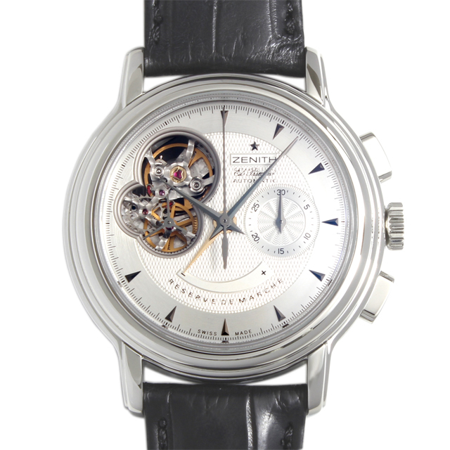 03.0240.4021/02.C495 ゼニス(ZENITH) クロノマスターTオープン 中古品