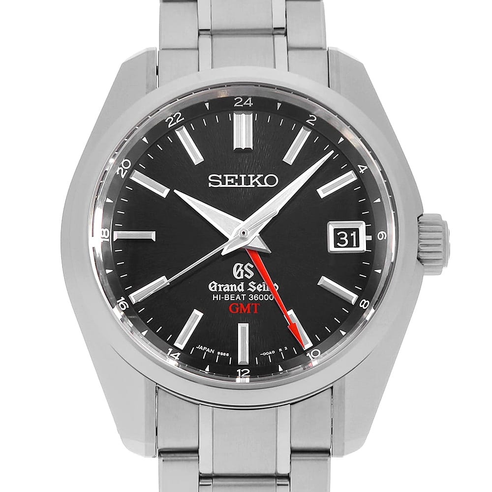 グランドセイコー メカニカルハイビート GMT SBGJ003 中古 メンズ