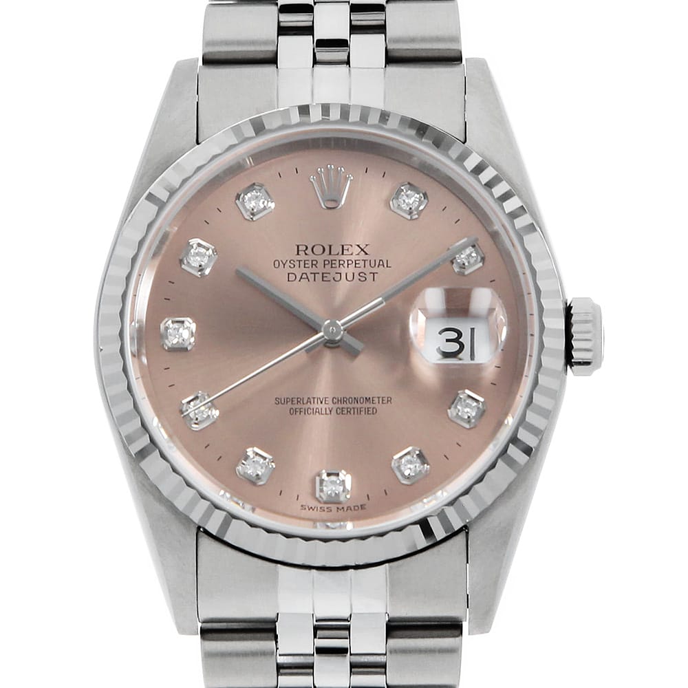 ロレックス デイトジャスト 16234G メンズ 中古