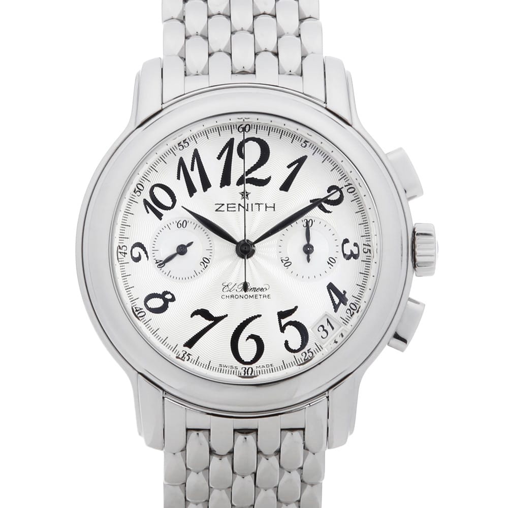 ゼニス クロノマスター 03.1230.4002/31.C577 レディース 中古