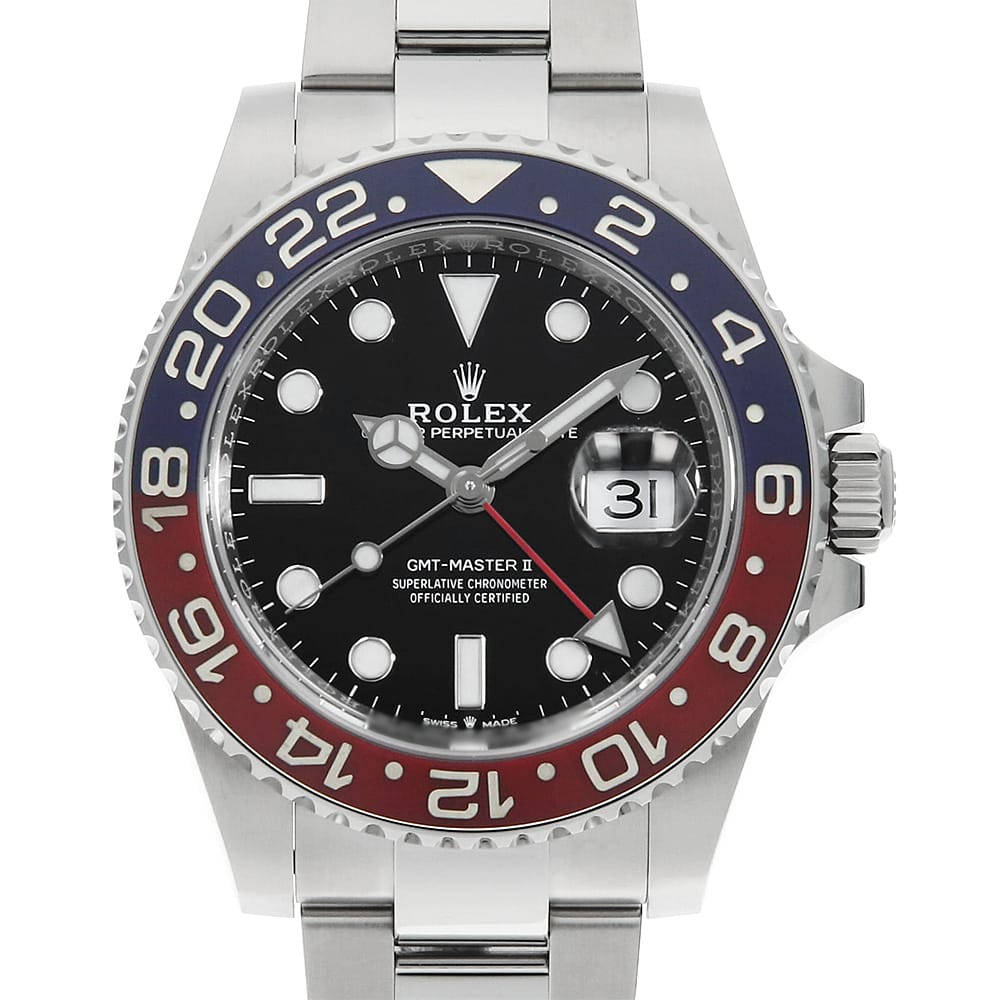 ロレックス GMTマスター 126710BLRO メンズ 中古