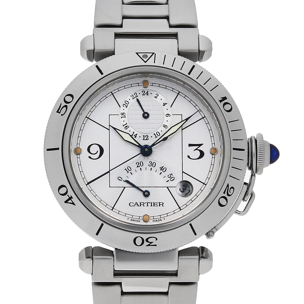 カルティエ パシャ W31037H3 メンズ 中古