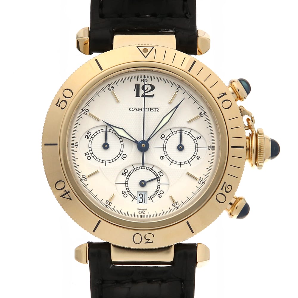 カルティエ パシャ W3007651 メンズ 中古
