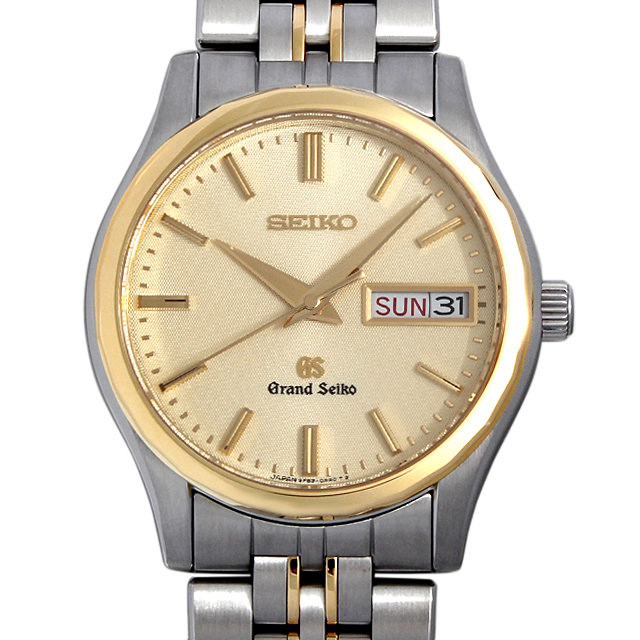 グランドセイコー クォーツ デイデイト SBGT014 中古 メンズ