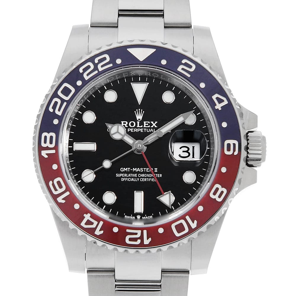 ロレックス GMTマスター 126710BLRO メンズ 中古