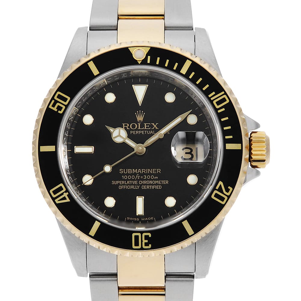 ロレックス サブマリーナ 16613 メンズ 中古