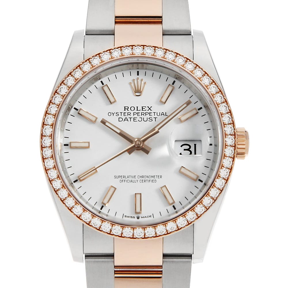 ロレックス デイトジャスト 126281RBR メンズ 中古