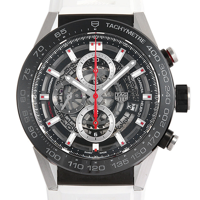 タグホイヤー カレラ キャリバー ホイヤー01 クロノグラフ CAR2A1Z.FT6051 中古 メンズ