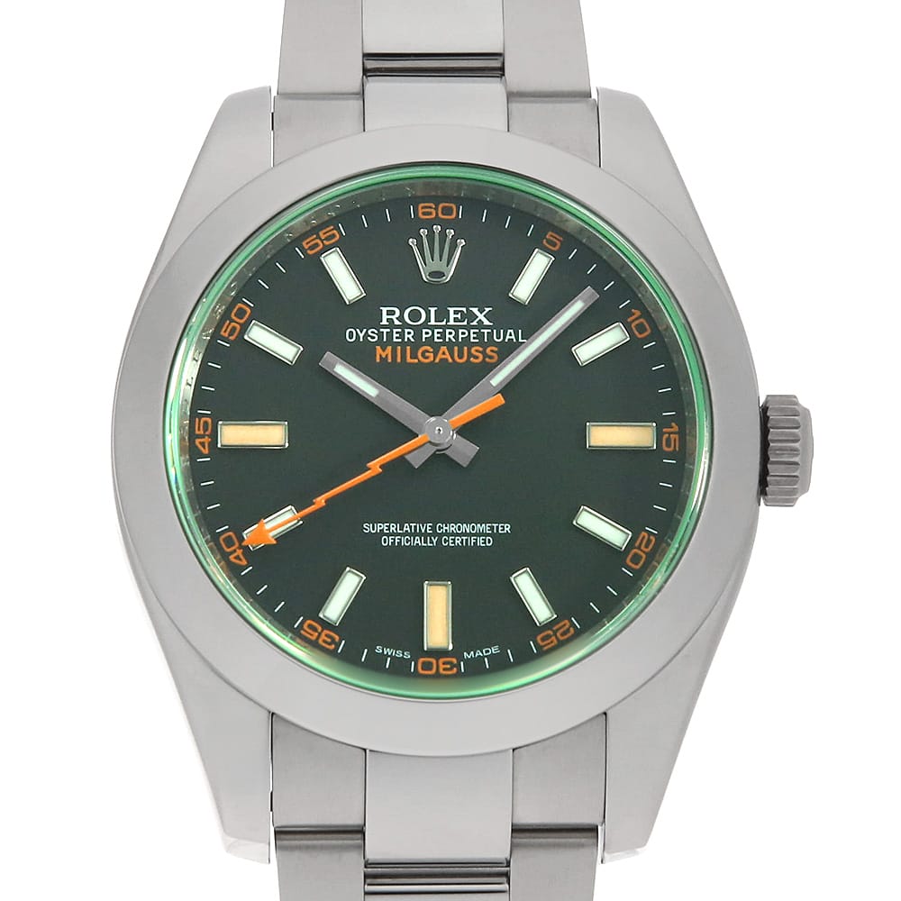 ロレックス ミルガウス 116400GV メンズ 中古