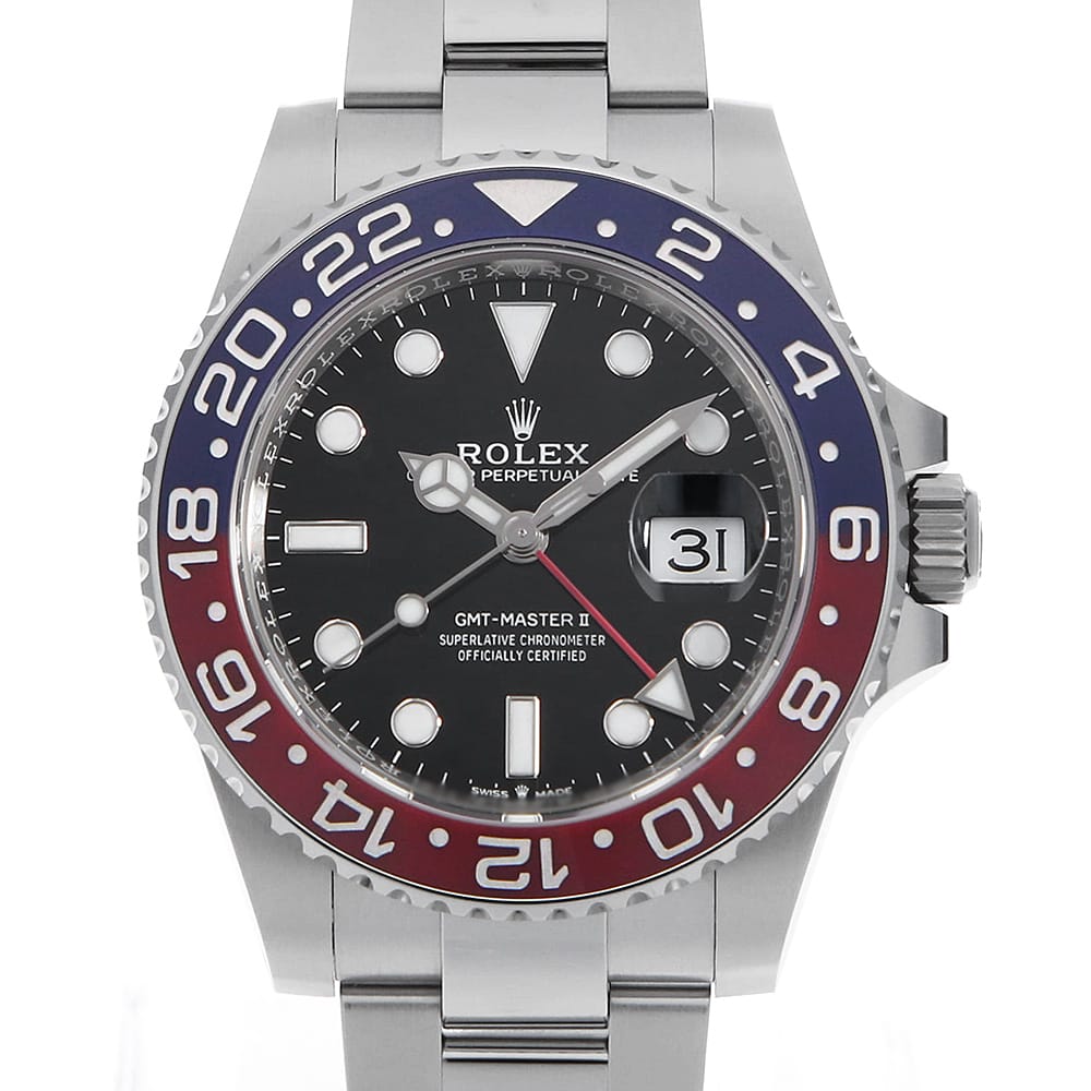 ロレックス GMTマスター 126710BLRO メンズ 中古