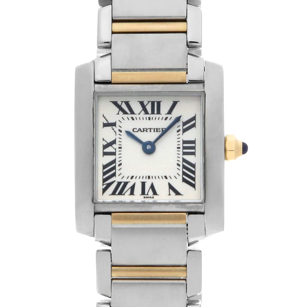 カルティエ タンクフランセーズ W51007Q4 レディース 中古