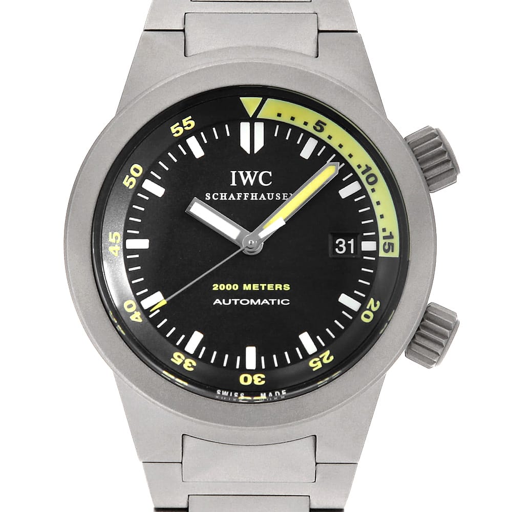 IWC アクアタイマー IW353803 メンズ 中古
