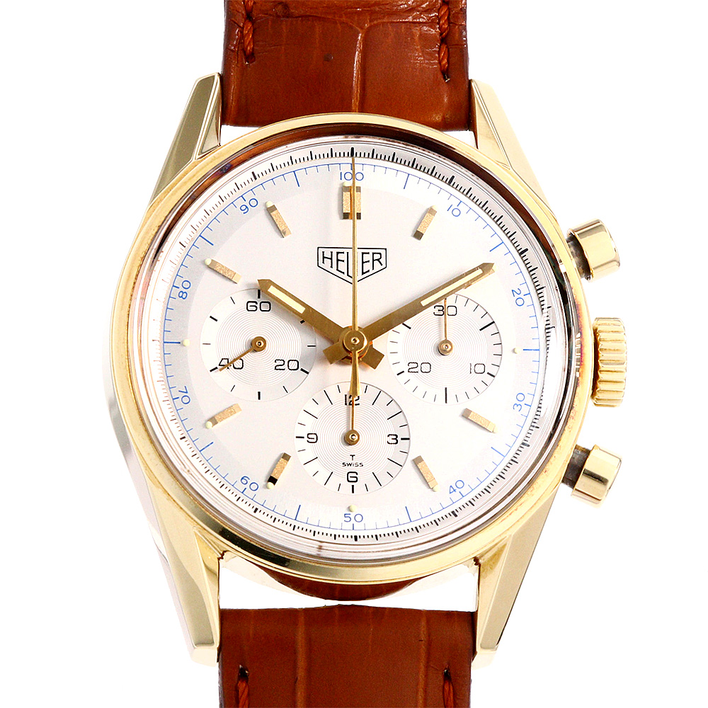 タグホイヤー カレラ クロノグラフ 1964年復刻モデル CS3140 中古 メンズ